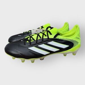Adidas Copa Pure 3 Elite FG Black White Volt JH6304 Mens size 8.5/ 9.5 Womens